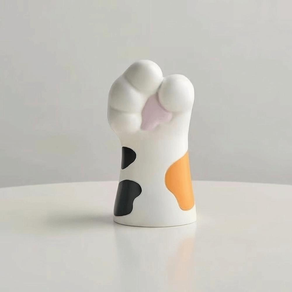 Mini Cat Claw Vase Cartoon Flower Vase Elegant Decorative Vase  Desktop Decoration
