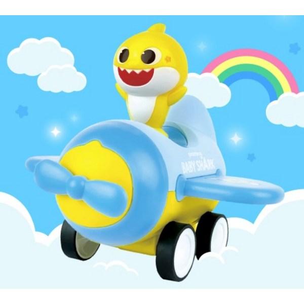 Pinkfong Baby Shark Push and Go Самолет Корейские детские игрушки