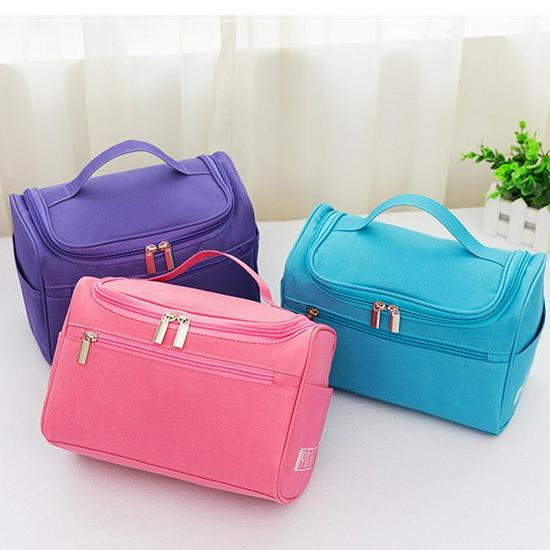 Водонепроницаемая дорожная косметичка большой вместимости в корейском стиле с функцией подушки