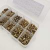 460pcs/520pcs Copper Injection Molding Double-Pass Chamfered Knurled Embedded Nut