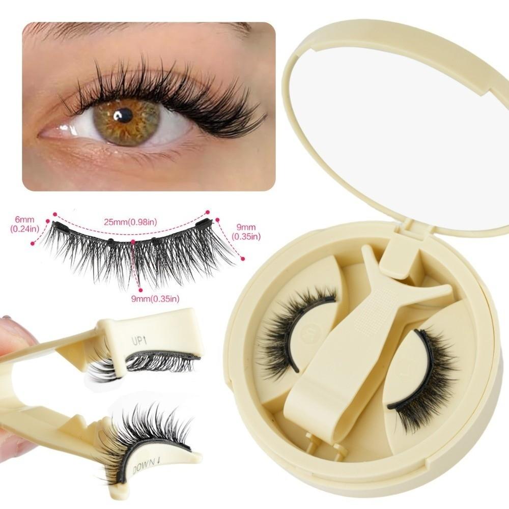 Light Weight Magnetic False Eyelashes 5-12MM 3D Lashes Extension Daily/Party