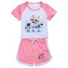 Kids Girls Anime Cartoon POP Singer Super Star Zoey Rumi Mira Print Short Sleeves T-Shirt Shorts Pants Casual Clothes Set