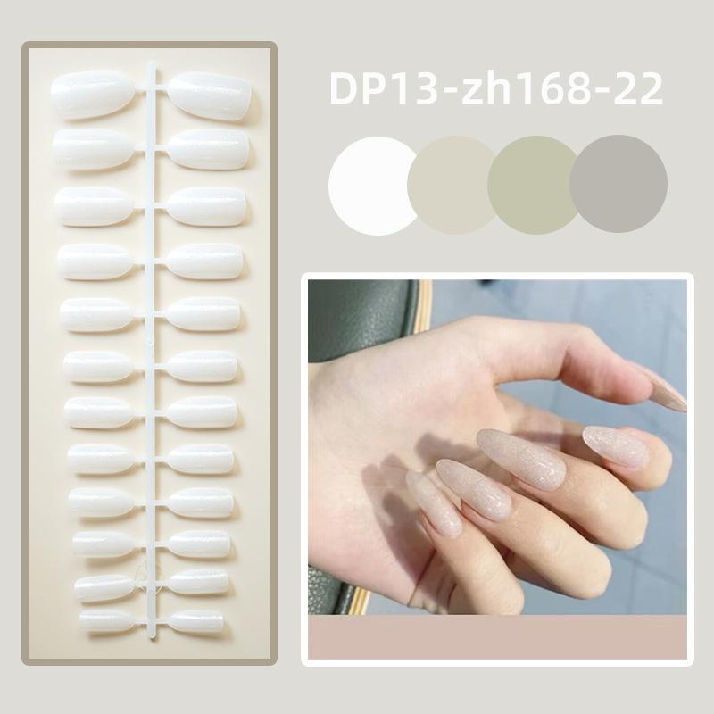 24 шт./компл. жемчужные блестящие полоски для ногтей, наклейки для ногтей, сделай сам, готовый носимый маникюр