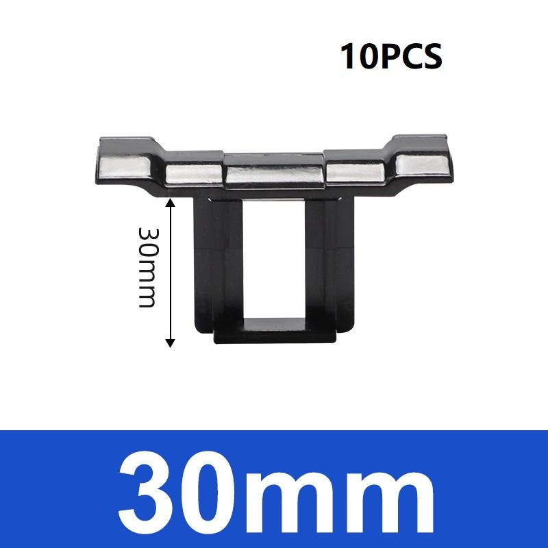 10/30Pcs Solar Panel Drainage Clips Roof Solar Panel Frame Cleaning Photovoltaic Panel Water Guide & Mud Clamp