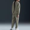 Nike Dri-Fit 24.7 Серия Повседневный Простой С круглым вырезом С длинным рукавом Свитшот Мужской свитшот Светло-зелено-серый Стальной-зеленый HQ6965320