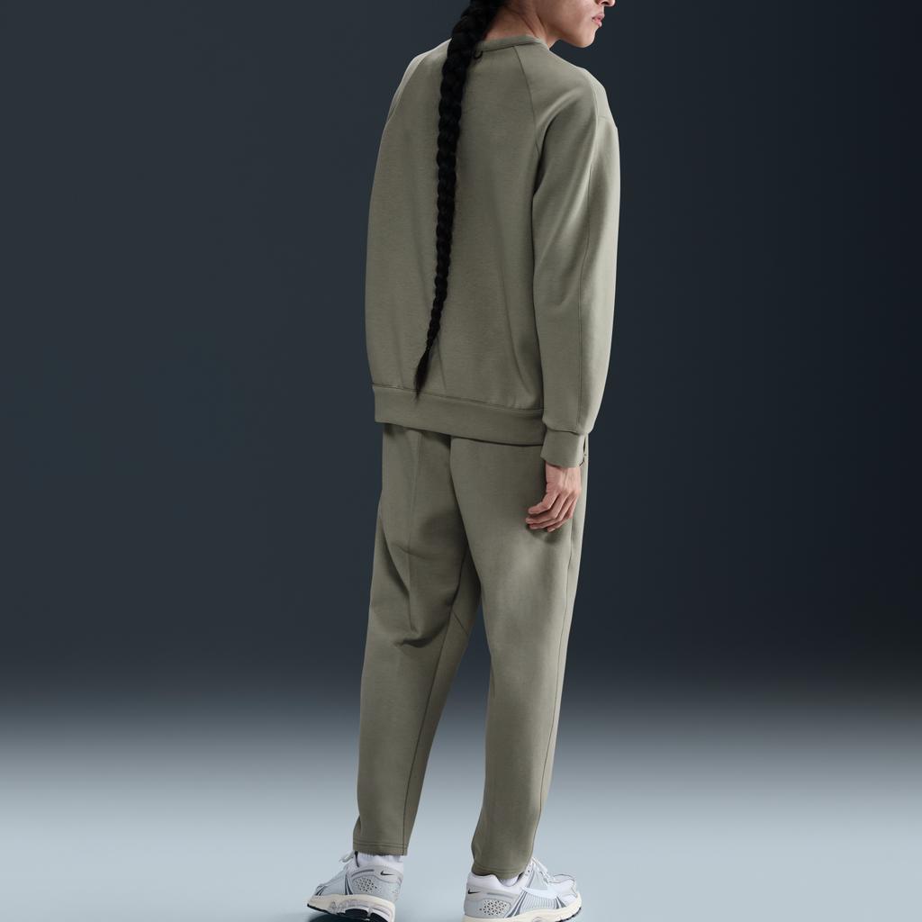 Nike Dri-Fit 24.7 Серия Повседневный Простой С круглым вырезом С длинным рукавом Свитшот Мужской свитшот Светло-зелено-серый Стальной-зеленый HQ6965320