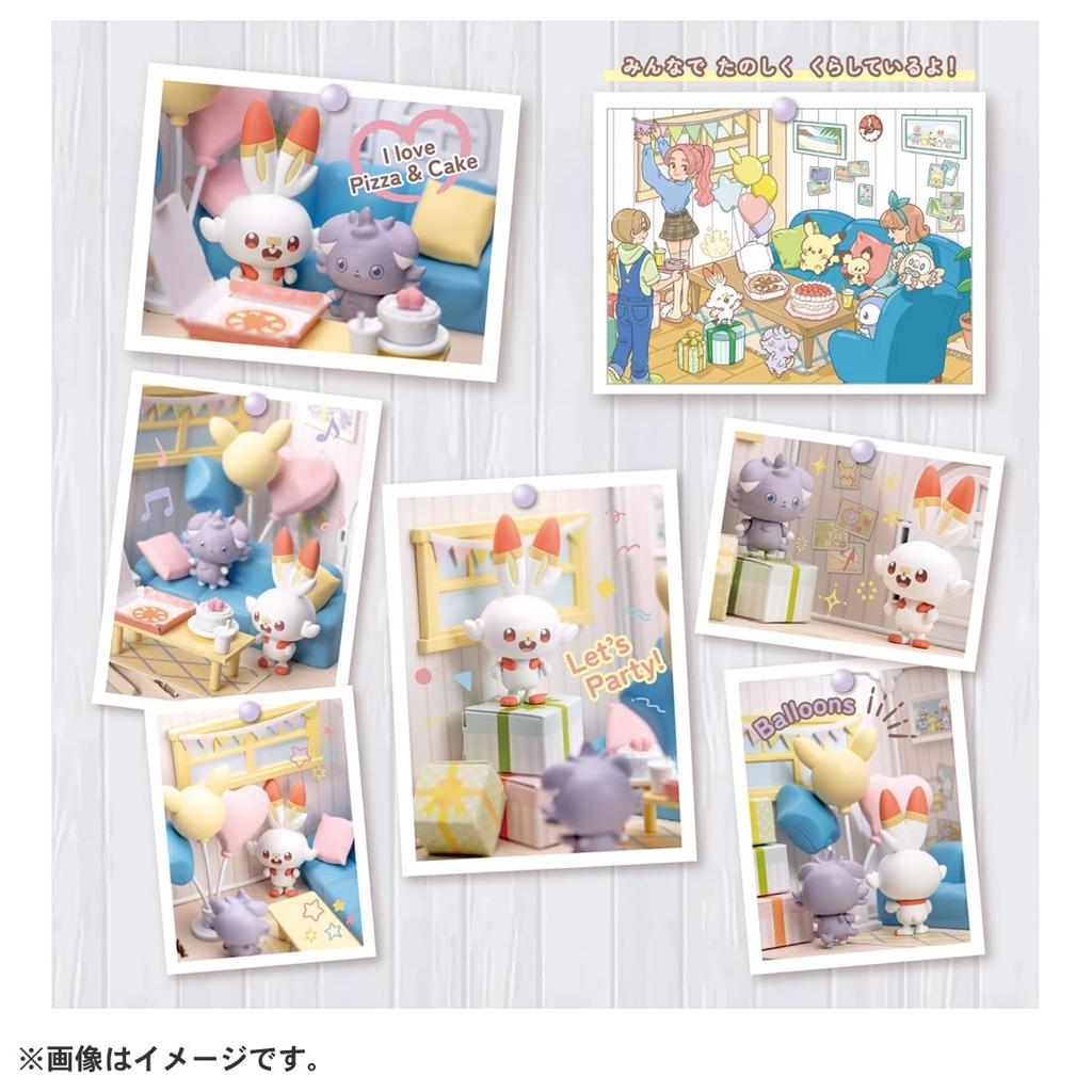 TAKARA TOMY Пластиковый покемон Poke Piece House Lounge Hibani Nyasper для женщин и