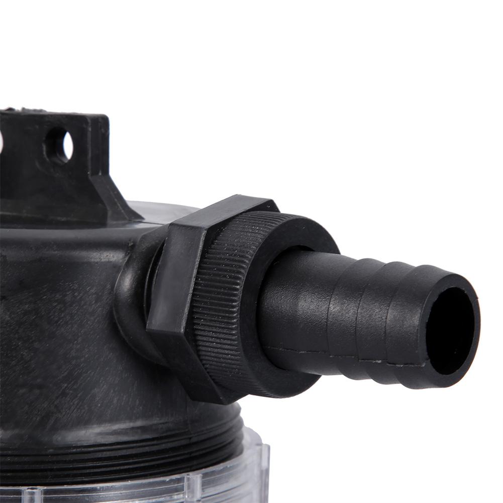 Прозрачный встроенный сетчатый фильтр для водяного насоса с высоким расходом для орошения