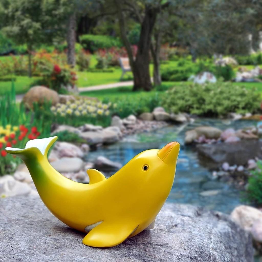 Креативная смоляная скульптура банана-дельфина, декоративный акцент для дома и сада в современном минималистичном стиле