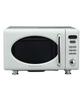 Microwave Oven Compact 17L Flat Table Retro Cute New Life Single Living Two Living [Toffy] K-DR1 (Ash White) K-DR1-AW
