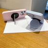 Матовый Чехол-Подставка с Рисунком Водяных Волн для IPhone 17 Air 16 15 14 Pro Max 13, Ударопрочный Силиконовый Защитный Чехол