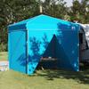 Pop up Gazebo Tent Blue 243 x 243 x 251 cm Fabric