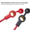10pcs 48V 60V 72V 84V Electric Vehicle Connection Cable 25cm 2.5 Square Copper  Battery parallel Wrie Battery Car Accessories
