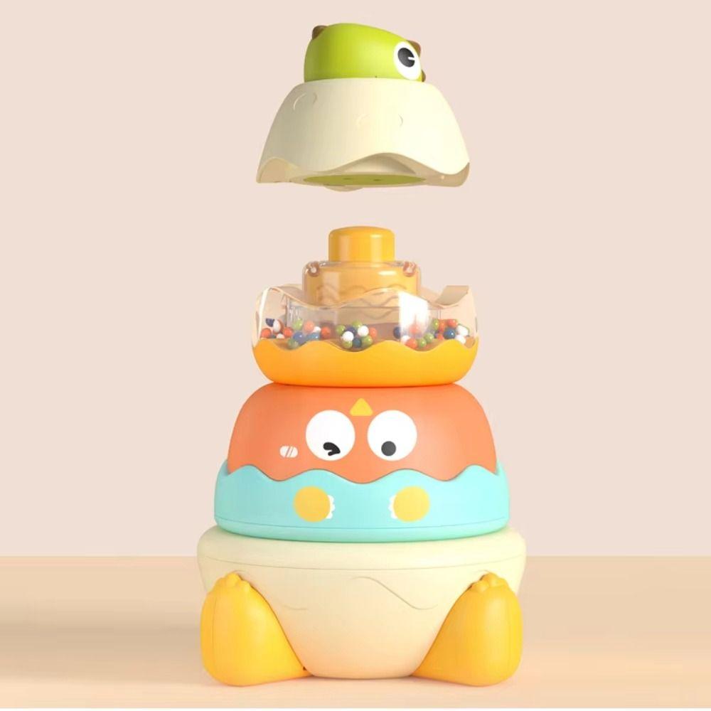 Наконечник Динозавр Радуга Складывающиеся Игрушки Игрушка Монтессори Складывание и Вкладывание Детские Игрушки Дети Малыш