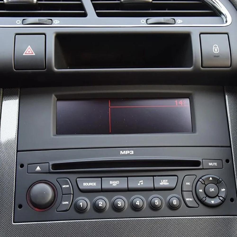 Для Citroen C4 C5 RD3 207 Автомагнитола Многофункциональный Корпус Экрана C Рамка для Крепления Экран Замена Экрана Проигрывателя CD Корпус