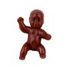 10 Pcs Baby Ornaments Baby Figurine Reusable Smooth Baby Shower Gift Mini Plastic Mini PVC Babies Party Decoration Ornaments