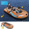 Inflatable Boat - NO NAME - 3 Seats - Lake - with Pair of Oars and Hand Pump