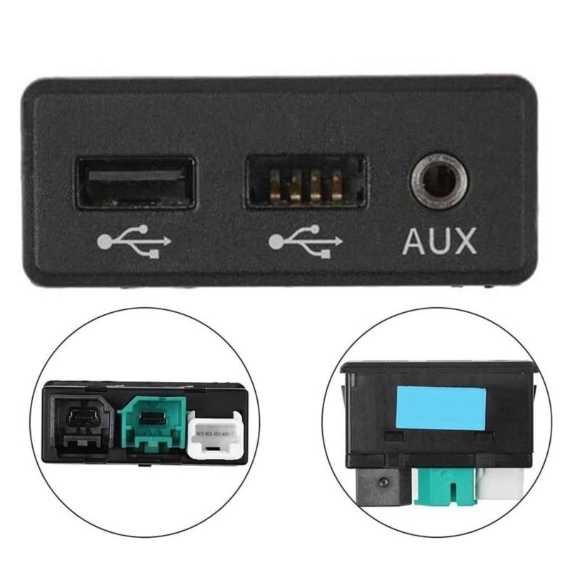 795405013 28023-9DD0A USB-порт USB AUX-порт Адаптер Розетка питания для Сборка вспомогательного порта автомобиля 2016-2018