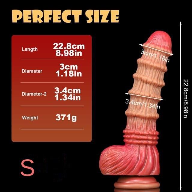 Огромный конский фаллоимитатор, бамбуковый градиентный конский пенис, может страпон, фаллоимитатор в виде животного, женщина-гей, мастурбация, секс-игрушки для анального расширителя, анальная пробка