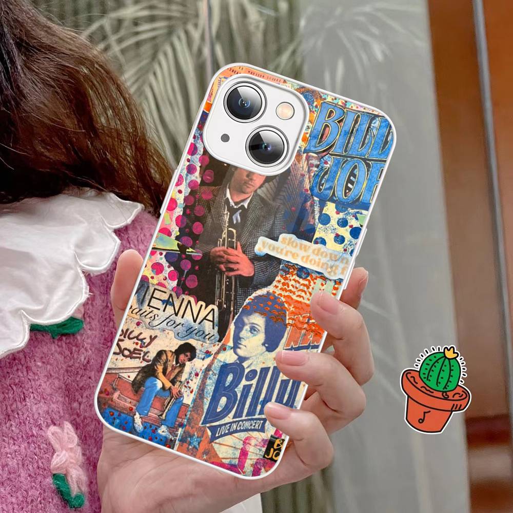 Певец Билли Джоэл Закаленное Стекло Для Iphone 14 13 12 11 Pro Mini XS MAX 14Plus X XS XR Чехол