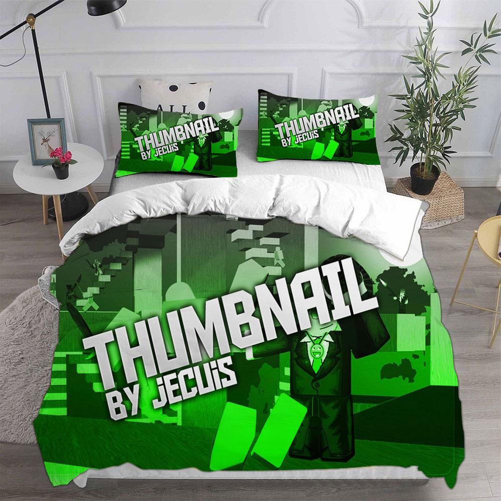 Постельные наборы Blox Fruits Покрывало Одеяло Пододеяльник Наволочка Наборы из 2-3 предметов Детская Взрослая Спальня Декорация