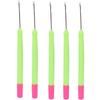 Plastic Hair Extension Crochet Hook Crochet Hair Tools Pulling Hook Needle for Braiding HairGreen