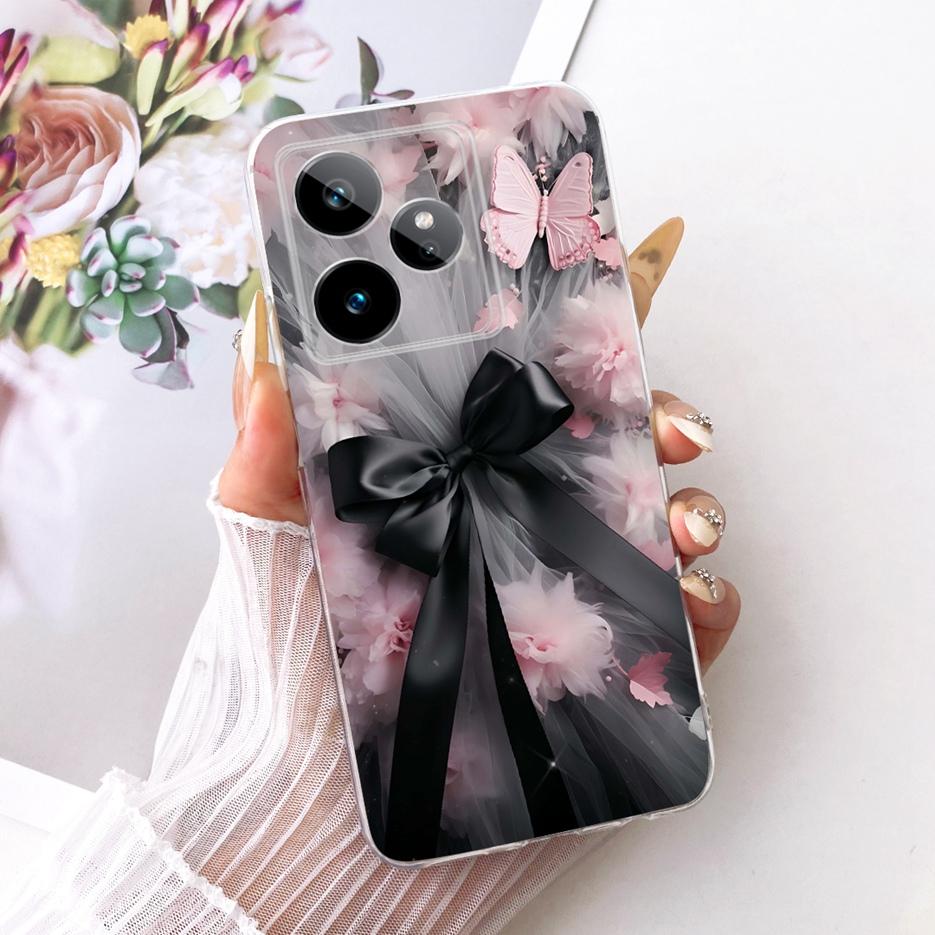 Чехол для Realme GT 7 GT7 T 5G RMX5061 Милый Лев Модный Расписной Чехол Мягкий Силиконовый Чехол для Телефона для Realme GT 7 Pro GT7T 5G