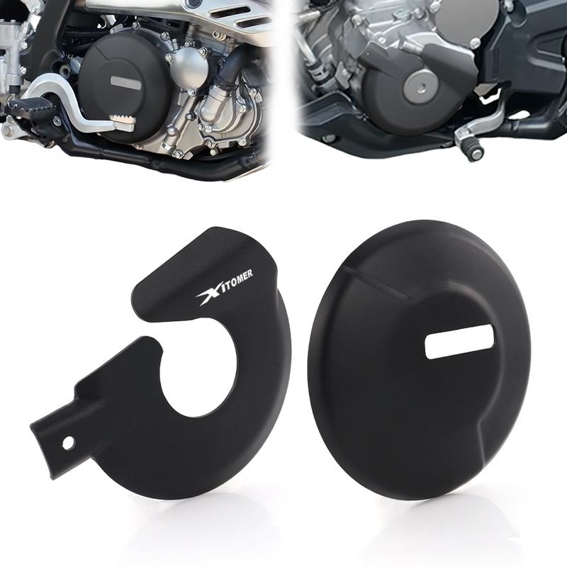 Motorcycle Aluminum Engine Case Guards Ignition Clutch Cover Case Guards Protector DRZ 4S 2025-2026 DRZ 4SM 2025-2026 For SUZUKI