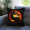 M-Mortal Kombat Наволочка Удобная Двусторонняя Наволочка Идеально для Автомобиля Дивана Спальни и Других Мест