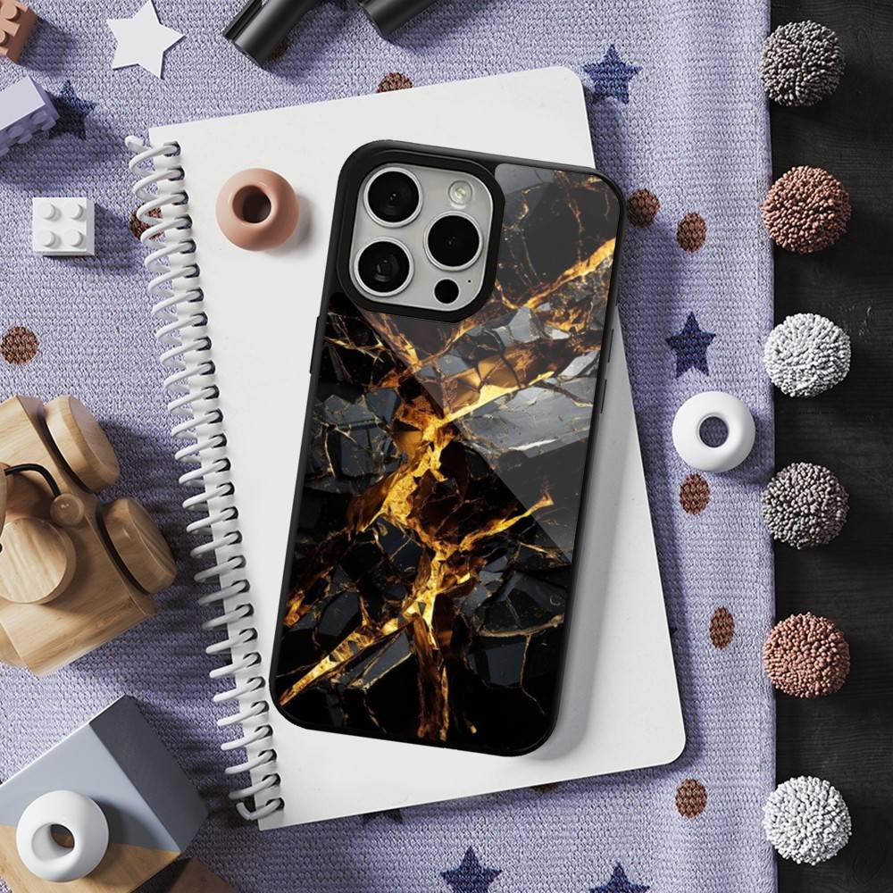 Черный золотой мраморный чехол для iPhone 15, Mini, 13, Max, 11, 12, Pro, 16, 17, 14, Plus, Для Magsafe, Магнитный чехол для беспроводной зарядки