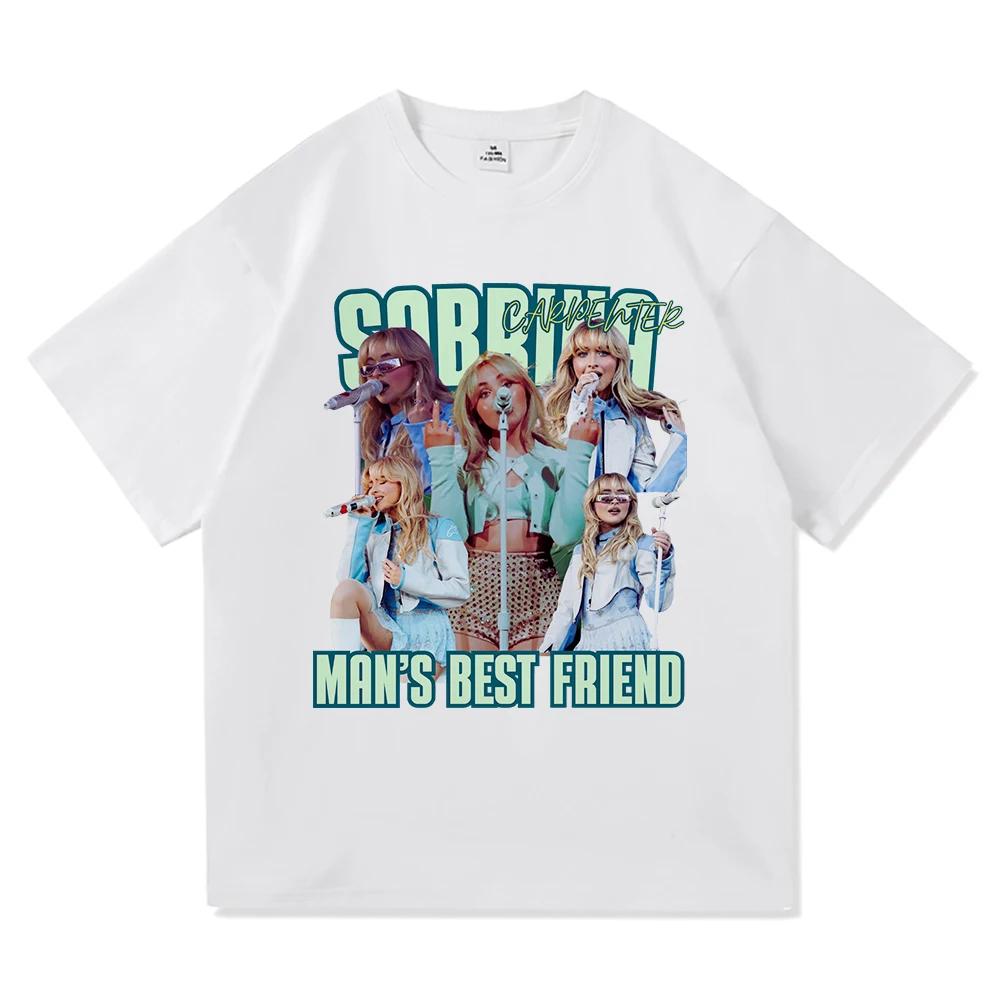 Sabrina Carpenter Unisexs Best Friend TShirt 2026 Album Unisex Women Clothing Harajuku Unisexchild High Quality Tops Cotton TShirts