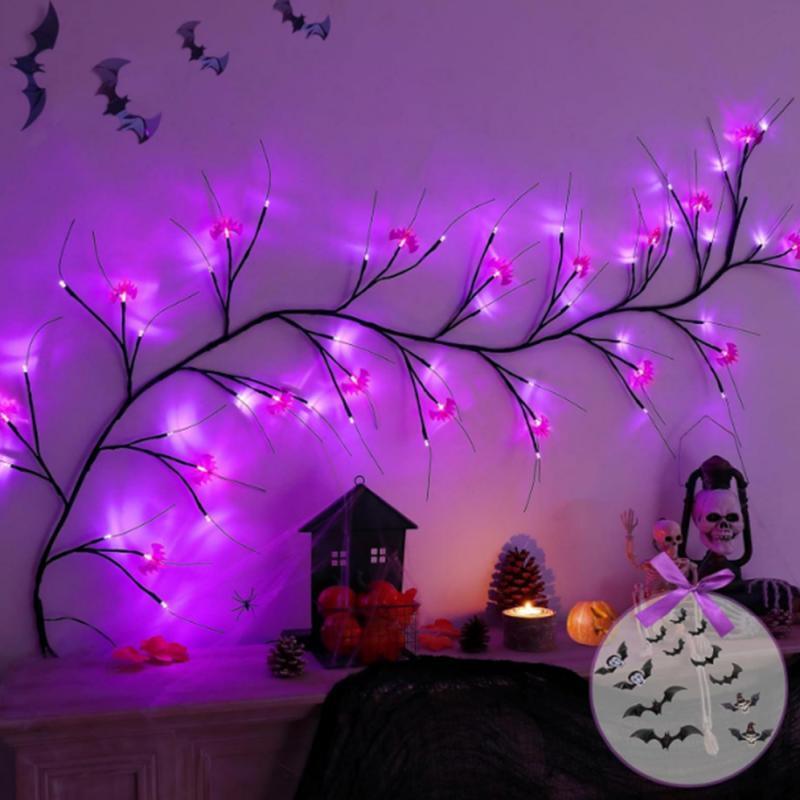 Oeny Halloween LED Vine String Lights