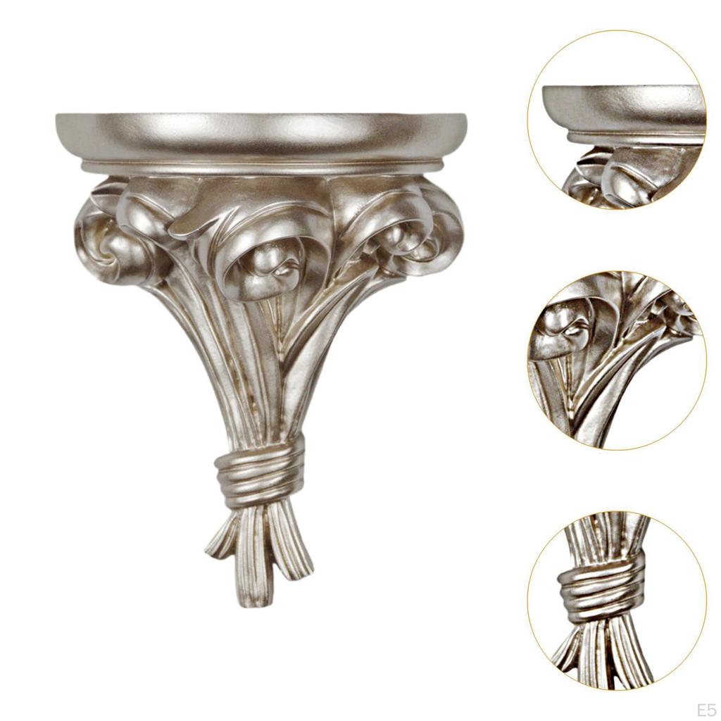 Wall Hanging Shelf Decoration 3D Decorative Background Versatile Living Room Easy Installation