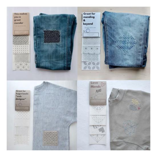 4 шт. Шаблон для вышивки сашико, геометрический узор сашико, трафарет для многоразового использования, узор для вышивки сашико для ручной стежки и вышивки