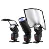 Складной рассеиватель фото свет вспышка отражатель фотография Speedlight софтбокс для камер Nikon METZ Olympus Sony difusor flash