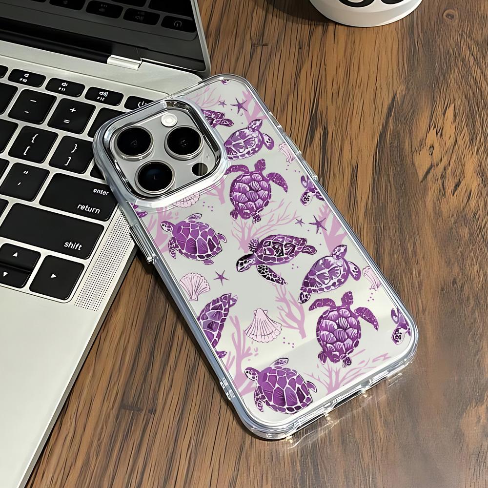 Sea Turtle Phone Case For Xiaomi Redmi A3 A5 10C 12 13 13C 14C Note10 11 12 13 14 Pro Plus 4G 5G Transparent Soft Cover