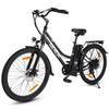 Varun C26-2 All -Terrain E-Bike With TowSeat 26*4 Inch Wide Tires Outdoor Electric Bicycle 48V7.8Ah 500W Mountain High Carbon Steel Electric Bike