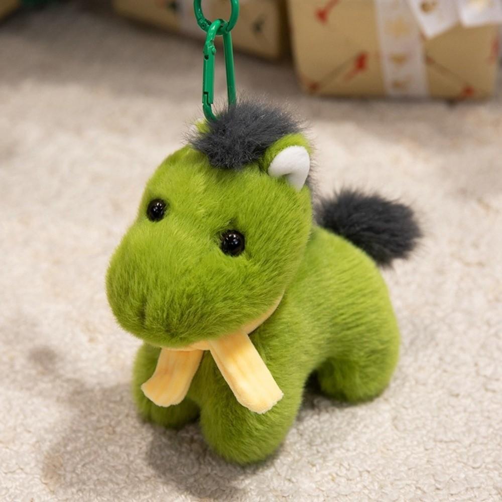 Cartoon Pony Plush Doll Pendant Stuffed Simulation Horse Toy Keychain Room Decoration