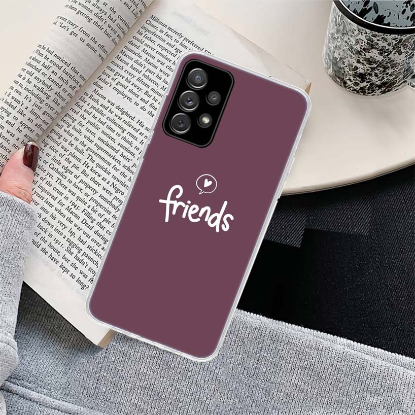 Best Friends BFF Matching Phone Case for Samsung Galaxy A17 A16 A15 A14 A13 A57 A56 A55 A54 A53 A37 A36 A35 A34 A33 A26 A25 A24