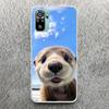 Animal Otter Cute Cartoon Print Soft Case for Xiaomi Redmi Note 14 13 12S 11S Phone Shell 10 Pro Plus 11E 11T 12 11 10S 5G Cover