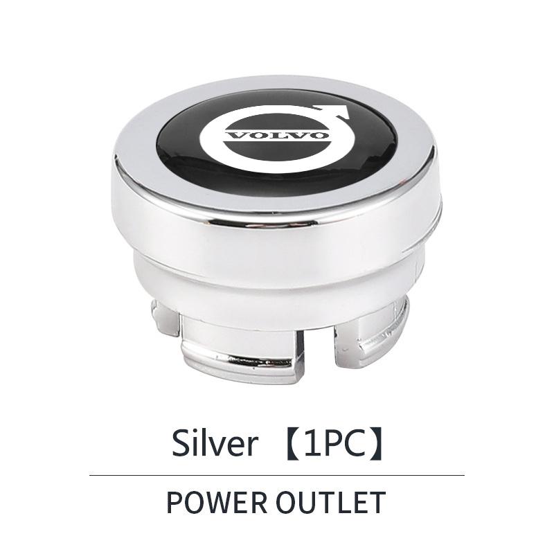 Чехол-кнопка прикуривателя автомобиля, защитный кейс, пылезащитный колпачок для Volvo XC60 XC90 V40 V60 S60 V50 V90 S80 C40 XC40 V70 XC70 C30 C70