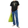 A Bathing Ape 1st Camo College T-Shirt 001TEI301068MBLACK