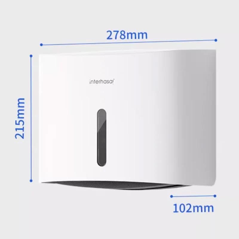 Hand wiping paper box wall mounted toilet non perforated bathroom hotel toilet kitchen commercial hand drawn tissue box