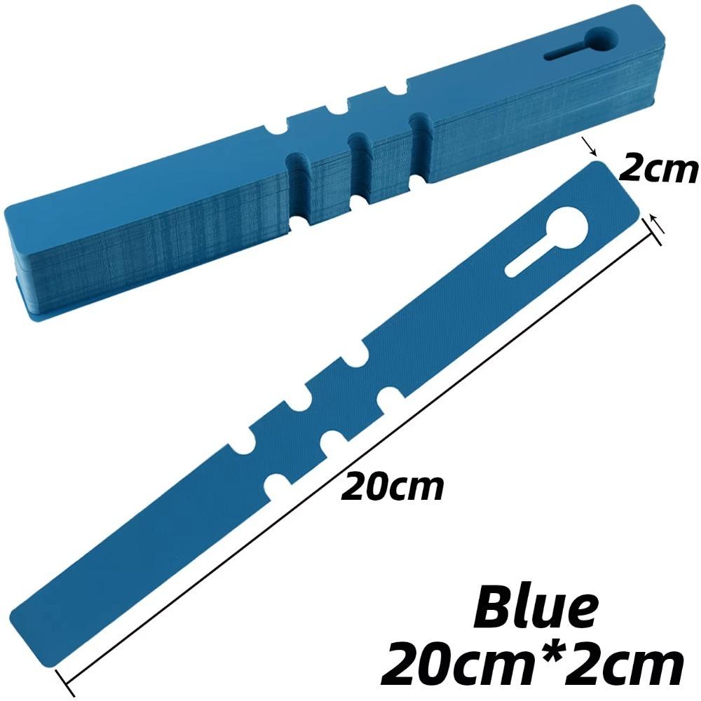 100pcs Reusable Garden Plant Tag Plastic Vegetables Labels New Ring Buckle Sign  Markers Tool