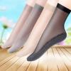 Женские носки Чулки с хлопковой подошвой Весенние и летние короткие чулки средней длины Впитывающие пот Нескользящие носки
