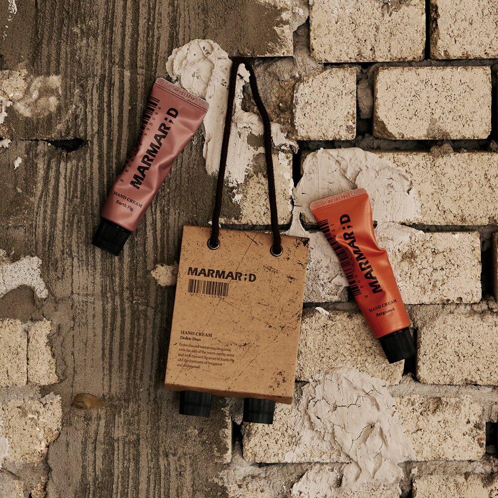 MARMAR;D Dolce Hand Cream Duo Set (Earth Fig 50mL + Bergamot 50mL)