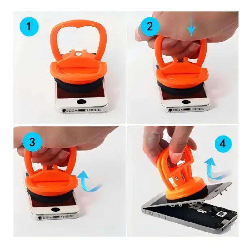 1 шт. Присоска для керамической плитки, Ремонт вмятин автомобиля, Многофункциональный инструмент для разборки и сборки