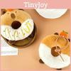 Doughnut Capybara Plush Stuffed Toy Animal Keychain Room Decoration Gifts Kid