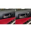 Для Lexus IS250 300 350C 2013-аксессуары, автомобильные наклейки из углеродного волокна для внутренней отделки ручки передней двери, панели