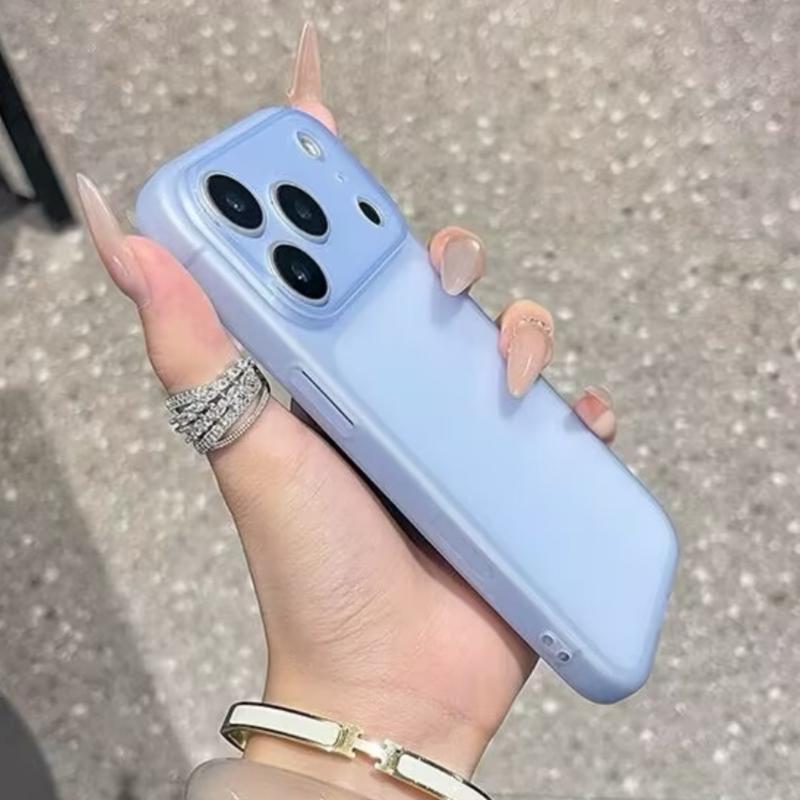 Ultra Thin Frosted Clear Phone Case for For Iphone 17 Pro Max 12 13Mini 14 1 16 Pro Max 17Air Plus Silicone Soft Matte Cover